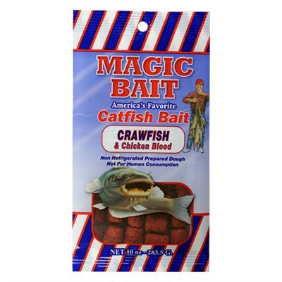 Magic Bait Crawfish & Chicken Blood Catfish Bait, 10 oz