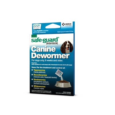 Safe-Guard Canine Dewormer, 2 gm