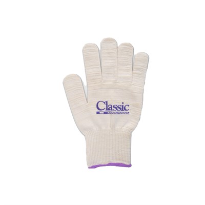 Classic Deluxe Roping Glove- White, M
