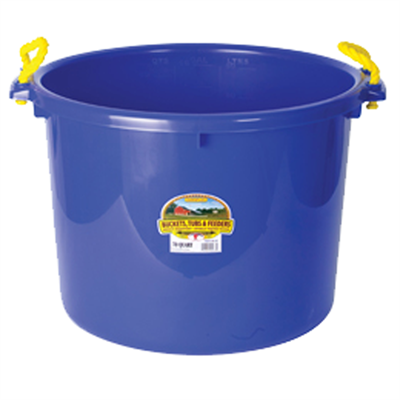Miller Little Giant Manufacturing Bucket, Muck, Blue, 1 3/4 bu