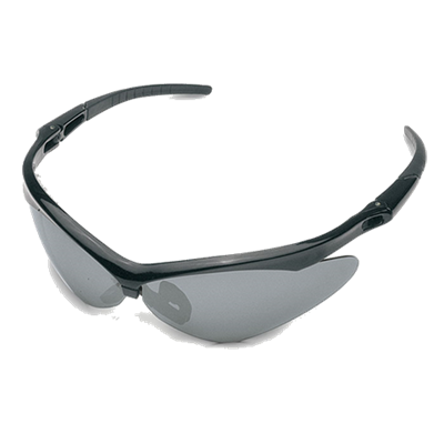 Stihl Black Widow Series Safety Glasses, Smoke Mirror Lens
