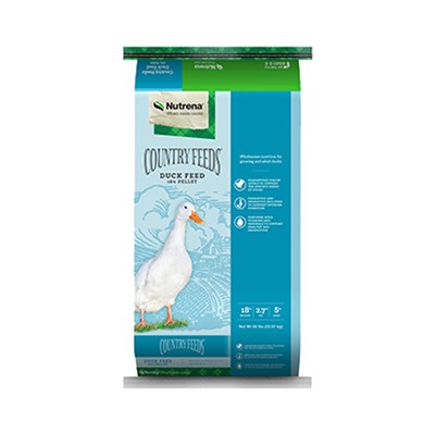Country Feeds Duck Feed, 18% Pellet