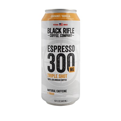 Black Rifle Coffee Ready to Drink Espresso - Caramel Vanilla, 15 oz. Can