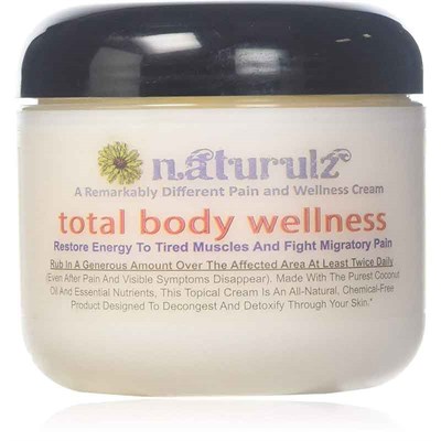 Naturulz Total Body Wellness Cream, 4 oz