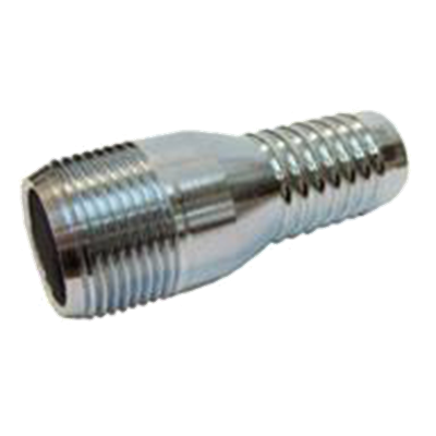 Apache Inc Nipple Adapter, Steel, slip x 3/4 in