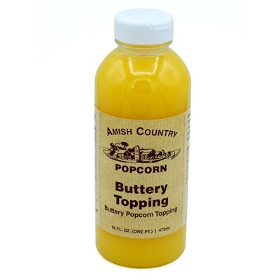 Amish Country Buttery Popcorn Topping, 16 oz