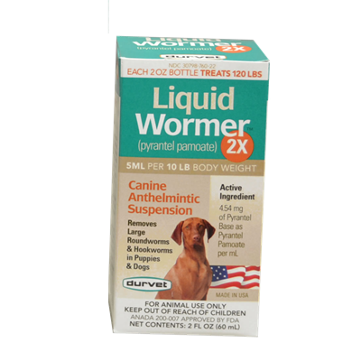 Durvet Liquid Wormer 2x, 2 oz