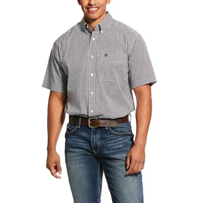Ariat Men's Kit Print Stretch Classic Fit Shirt - XL, Regular