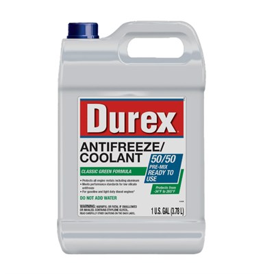 Durex Classic Green Formula 50/50 Antifreeze/Coolant, 1 gal