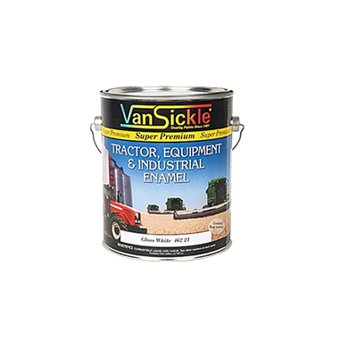 Van Sickle Paint Tractor Equipment Enamel, White Gloss, 1 gallon