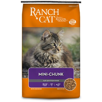 Ranch Hound Dry Cat Food, 40 lb