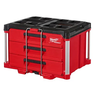 Milwaukee Packout 3-Drawer Tool Box