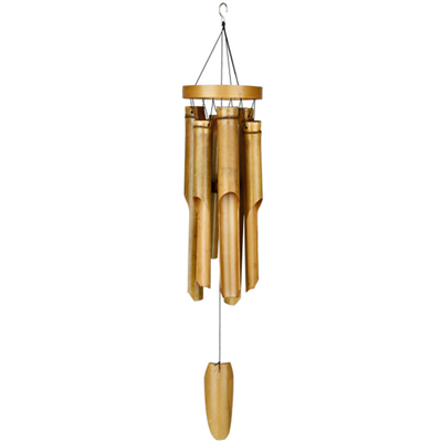 Woodstock Chimes Natural Ring Bamboo Chime