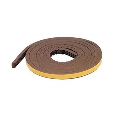 MD Building Products Brown All Climate Weather Stripping, 10-ft