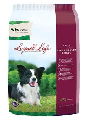 Nutrena Loyall Life Adult, Beef and Barley Recipe Dog Food