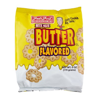 Bud's Best Butter Flavored Cookies, 6 oz