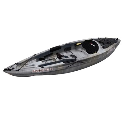 Sun Dolphin Journey 10-foot Ss Angler Kayak, Gray Swirl