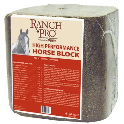 Ranch Pro 16% High Performance Horse Block