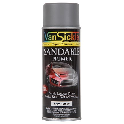 Van Sickle Sandable Primer, Spray, Gray