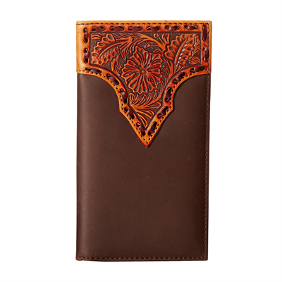 M&F Western Products Embossed Floral Rodeo Wallet