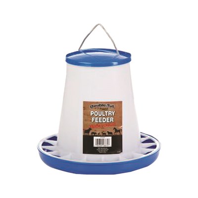 Double-Tuf 7 lb. Plastic Poultry Feeder