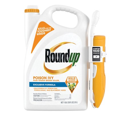 Roundup Ready-To-Use Poison Ivy Plus Tough Brush Killer with Comfort Wand, 1 Gal