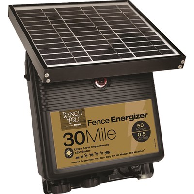 Ranch Pro 30 Mile Solar Fence Energizer