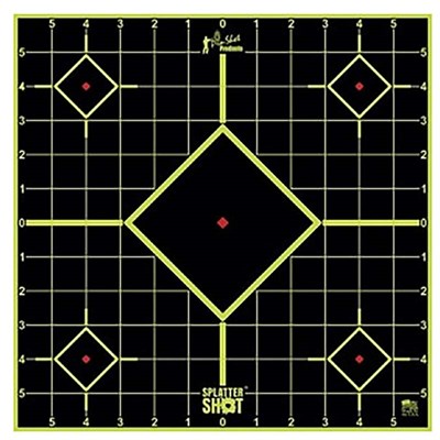 Pro-Shot 12-in Green Splatter Shot Peel & Stick Sight In Target, 5 targets