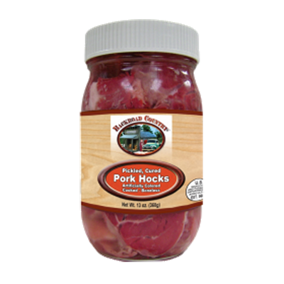 Backroad Country Pickled Cured Pork Hocks, 12 oz