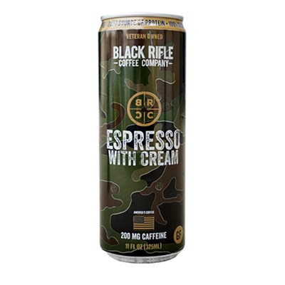 Black Rifle Coffee Ready to Drink Espresso - With Cream, 11 oz. Can