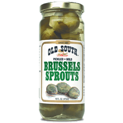 Old South Pickled Brussels Sprouts, Mild, 16 oz