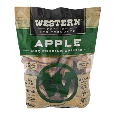 Western Premium BBQ Product Apple BBQ Cooking Chunks, 549 cu in
