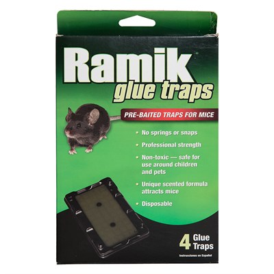 Ramik Glue Traps, 4 pk