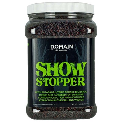 Domain Outdoor Show Stopper Food Plot Mix, 3 lbs