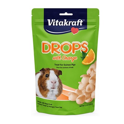 Vitakraft Guinea Pig Orange Drops, 5.3 oz
