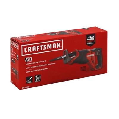 Craftsman V20* BRUSHLESS RP? Compact Reciprocating Saw (Tool Only)