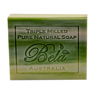 Bela Olive Oil with Cocoa Butter Natural Soap Bar, 3.5 oz