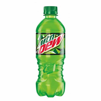 Mountain Dew Soda 20 oz Bottle