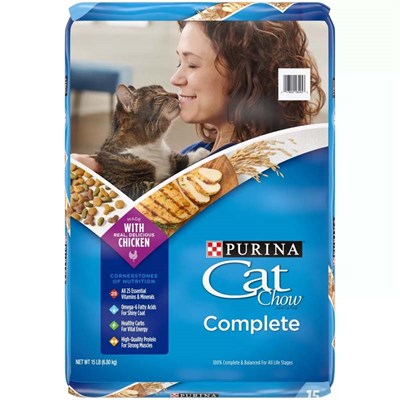 Purina Cat Chow Dry Cat Food, 15 lb