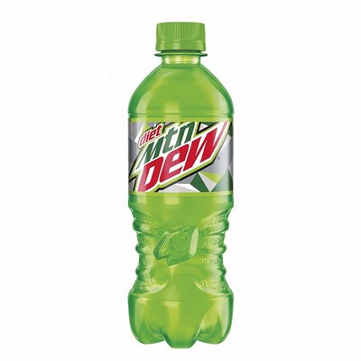 Mountain Dew Diet Soda 20 oz Bottle