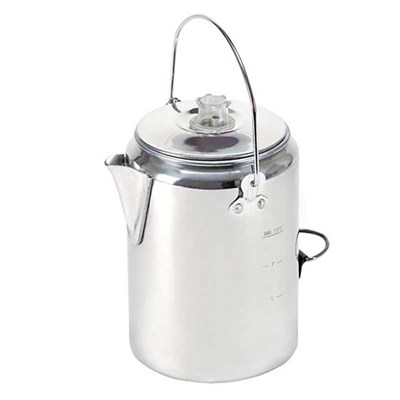 Stansport 9-Cup Aluminum Percolator Coffee Pot