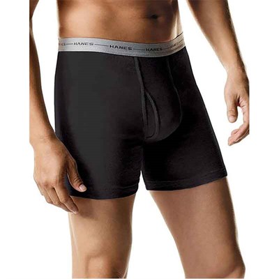 Hanes Men's Boxer Briefs with Comfort Flex Waist Band, 5 pack, Color May Vary - XL