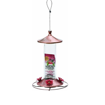 Woodstream Glass Hummingbird Feeder with Nectar