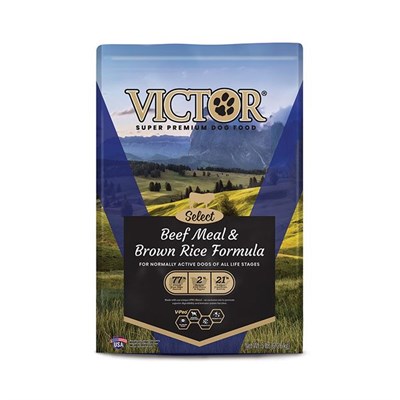 Victor Select Beef Meal and Brown Rice Dog Food, 5 lb