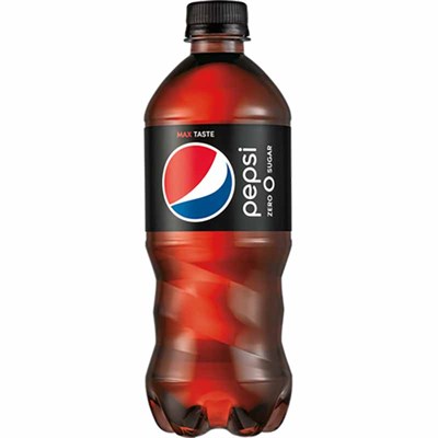 Pepsi Cola Zero Sugar Soda 20 oz Bottle