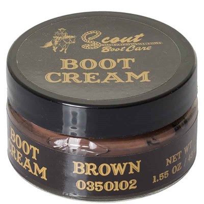 Scout Brown Cream Boot Polish