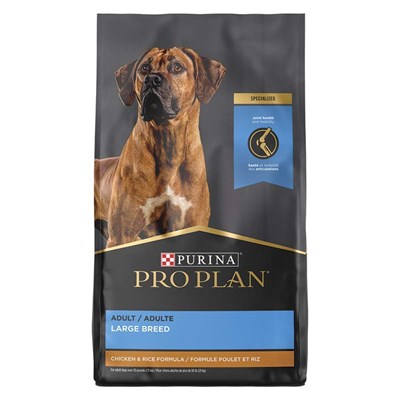 Pro Plan Dry Dog Food- Large Breed, Chicken and Rice, 30 lb