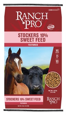 Ranch Pro Stockers 10% Sweet Feed, 40 lbs.