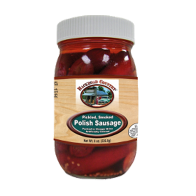 Backroad Country Pickled Polish Sausage, 8 oz