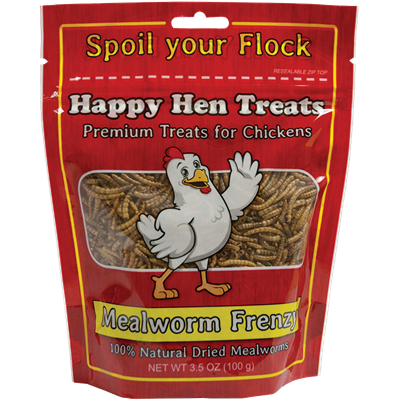 Happy Hen Mealworm Frenzy, 3. oz